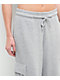 Freeworld Nola Waffle Grey Cargo Relaxed Sweatpants - Thumbnail image 3 of 6