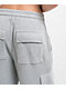 Freeworld Nola Waffle Grey Cargo Relaxed Sweatpants - Thumbnail image 4 of 6