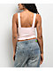Freeworld Pheobe Pink V-Neck Crop Tank Top - Thumbnail image 2 of 4