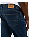 Freeworld Straight Dark Blue Denim Jeans - Thumbnail image 3 of 3