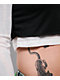 French Twist Black & White 2fer Thermal Long Sleeve T-Shirt - Thumbnail image 4 of 4