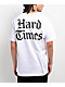 Freshjive Hard Times White T-Shirt - Thumbnail image 1 of 3