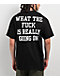 Freshjive WTFIRGO Black T-Shirt - Thumbnail image 1 of 3