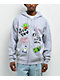 Frog Love/Hate Heather Grey Zip Hoodie - Thumbnail image 1 of 4