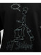 Frog Skater Black Crewneck Sweatshirt - Thumbnail image 2 of 2