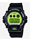 G-Shock DW-6900RCS-1 Black & Green Watch  - Thumbnail image 1 of 4