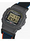 G-Shock DW5600MNC-1 Square Grey, Blue & Orange Digital Watch - Thumbnail image 4 of 7