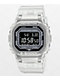 G-Shock DWB5600G-7 Transparent White Bluetooth Digital Watch - Thumbnail image 1 of 4