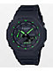 G-Shock GA-2100-1A3 Black & Green Digital & Analog Watch - Thumbnail image 1 of 3