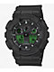 G-Shock GA100BEG-1A Black & Electro Green Analog & Digital Watch - Thumbnail image 1 of 5