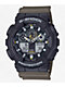 G-Shock GA100TU-1A3 Green & Black Analog & Digital Watch - Thumbnail image 1 of 2