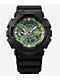 G-Shock GA110CD-1A3 Black & Sage Green Analog Watch - Thumbnail image 1 of 3
