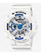 G-Shock GA110HDS-7A White & Blue Analog & Digital Watch - Thumbnail image 1 of 4