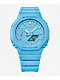 G-Shock GA2100-2A2 Turquoise Blue Analog Watch - Thumbnail image 1 of 4