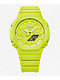 G-Shock GA2100-9A9 Yellow Analog Watch - Thumbnail image 1 of 4