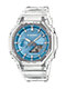 G-Shock GA2100BM-7A2 Clear & Blue Analog & Digital Watch - Thumbnail image 1 of 2
