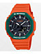 G-Shock GA2110SC-4A Orange & Green Analog Watch - Thumbnail image 1 of 4