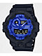 G-Shock GA700BP-1A Black, Blue & Paisley Digital & Analog Watch