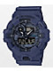 G-Shock GA700CA-2A Navy Blue Digital & Analog Watch - Thumbnail image 1 of 3