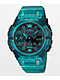 G-Shock GAB001G-2A Black & Transparent Blue Digital & Analog Watch