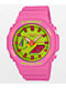 G-Shock GMA-S2100BS-4ACR Pink & Yellow Analog Watch - Thumbnail image 1 of 4
