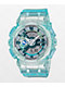 G-Shock GMAS110VW-2A Transparent & Teal Analog Watch - Thumbnail image 1 of 4