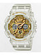 G-Shock GMAS120SG-7A Transparent & Gold Analog Watch - Thumbnail image 1 of 3