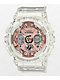 G-Shock GMAS120SR Transparent Rose Gold Watch