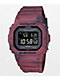 G-Shock GWB5600SL-4 Digital Red Marble & Black Watch
