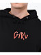 GIRL Vertigirl Back Patch Black Hoodie - Thumbnail image 3 of 4