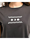 GRLSWIRL I Hate Skateboards Charcoal Crop T-Shirt - Thumbnail image 3 of 3