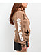 GRLSWIRL Skate Don't Hate Brown Hoodie - Thumbnail image 4 of 5