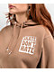 GRLSWIRL Skate Don't Hate Brown Hoodie - Thumbnail image 5 of 5