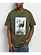 GX1000 Hamburger Lady Green T-Shirt - Thumbnail image 1 of 2