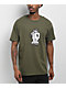 GX1000 Mind Over Matter Olive T-Shirt - Thumbnail image 1 of 2