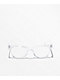 Gafas Clear Crystal Square Blue Light