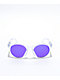 Gafas de sol Oakley HSTN Matte transparente y violeta Prizm