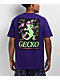 Gecko Space Neon Purple T-Shirt - Thumbnail image 1 of 3