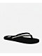 Gigi Ari Rhinestone Black Sandals - Thumbnail image 1 of 6