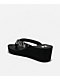 Gigi Silvi Zebra Rhinestone Black Platform Sandals - Thumbnail image 2 of 6