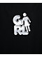 Girl Balloon Black T-Shirt - Thumbnail image 2 of 2