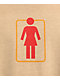 Girl Double OG Logo Brown T-Shirt - Thumbnail image 2 of 2