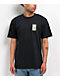 Girl Gridbox Black T-Shirt - Thumbnail image 1 of 2
