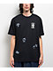 Girl x Hello Kitty 50th Anniversary All Over Black T-Shirt - Thumbnail image 1 of 4