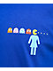 Girl x Pac-Man OG Maze Royal T-Shirt - Thumbnail image 2 of 2