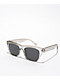 Glassy Santo Grey & Transparent Polarized Sunglasses