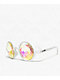 GloFX Kaleidoscope Rainbow White Glasses - Thumbnail image 1 of 2