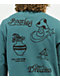 Globe Bootleg Dreams Teal Crewneck Sweatshirt