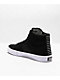 Globe LA Knit Black & White High Top Skate Shoes - Thumbnail image 2 of 4