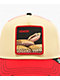 Goorin Venom Snake Fab Farm Beige & Red Trucker Hat - Thumbnail image 3 of 5